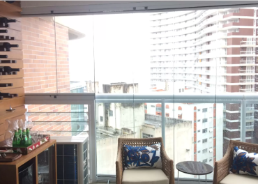 Envidraçamento de sacadas em Santo André