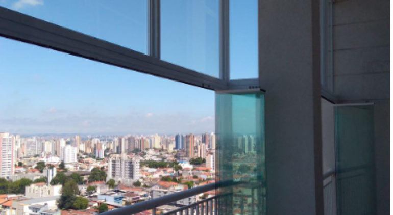 Cortinas de vidro em Mogi das Cruzes