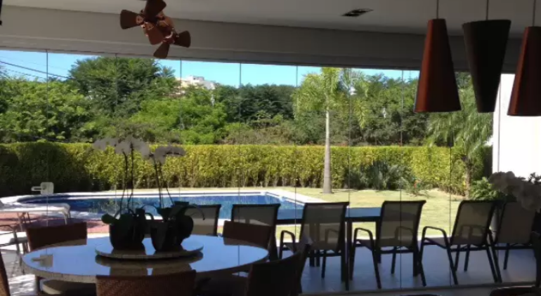 Divisão de ambientes com vidro em Mauá